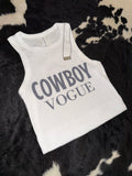 Cowboy Vogue Tank