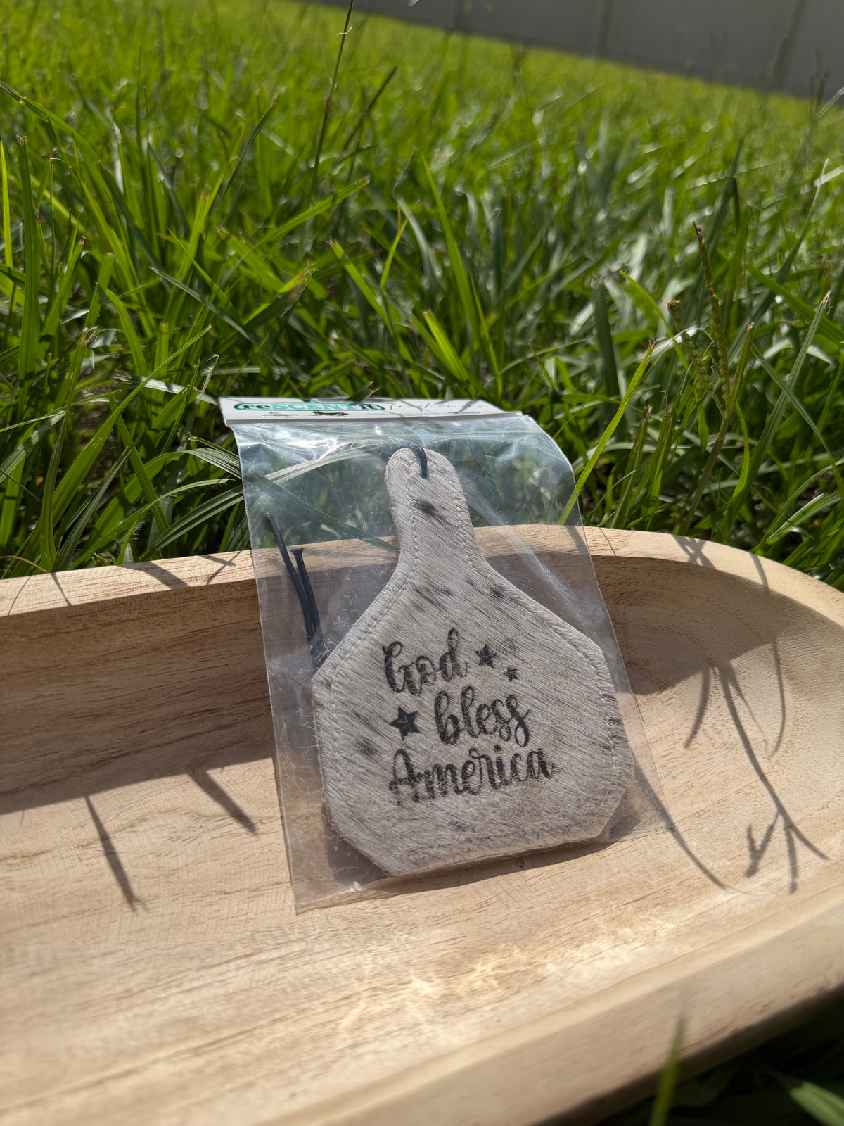Cowhide Car Air Freshener