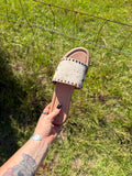 Myra Lettie Cowhide Sandals