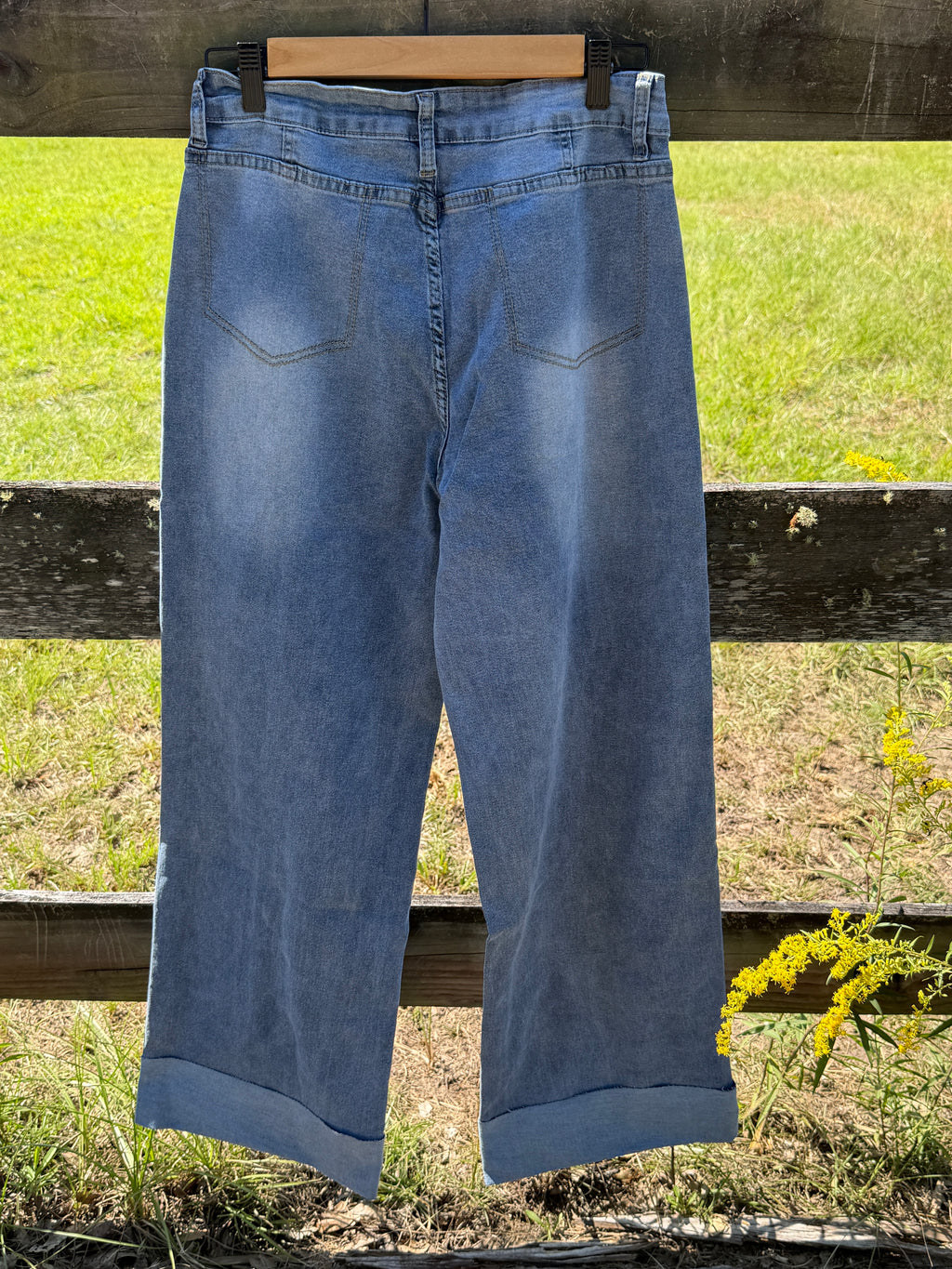 The High Line Wide Leg Jeans