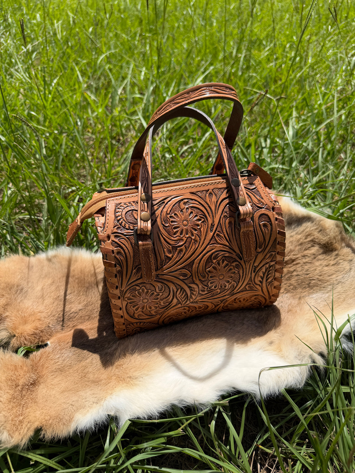 The Sedona Tooled Small Speedy