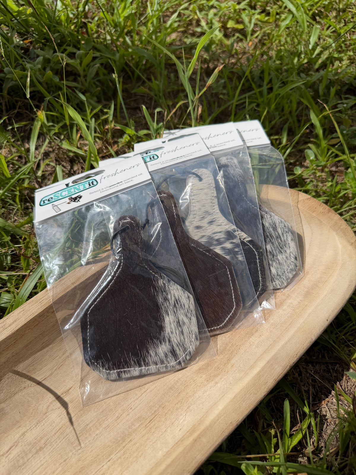 Cowhide Car Air Freshener