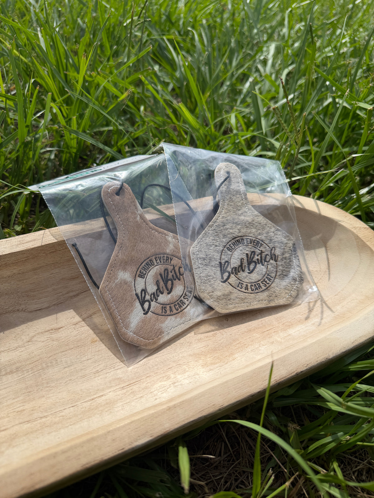 Cowhide Car Air Freshener