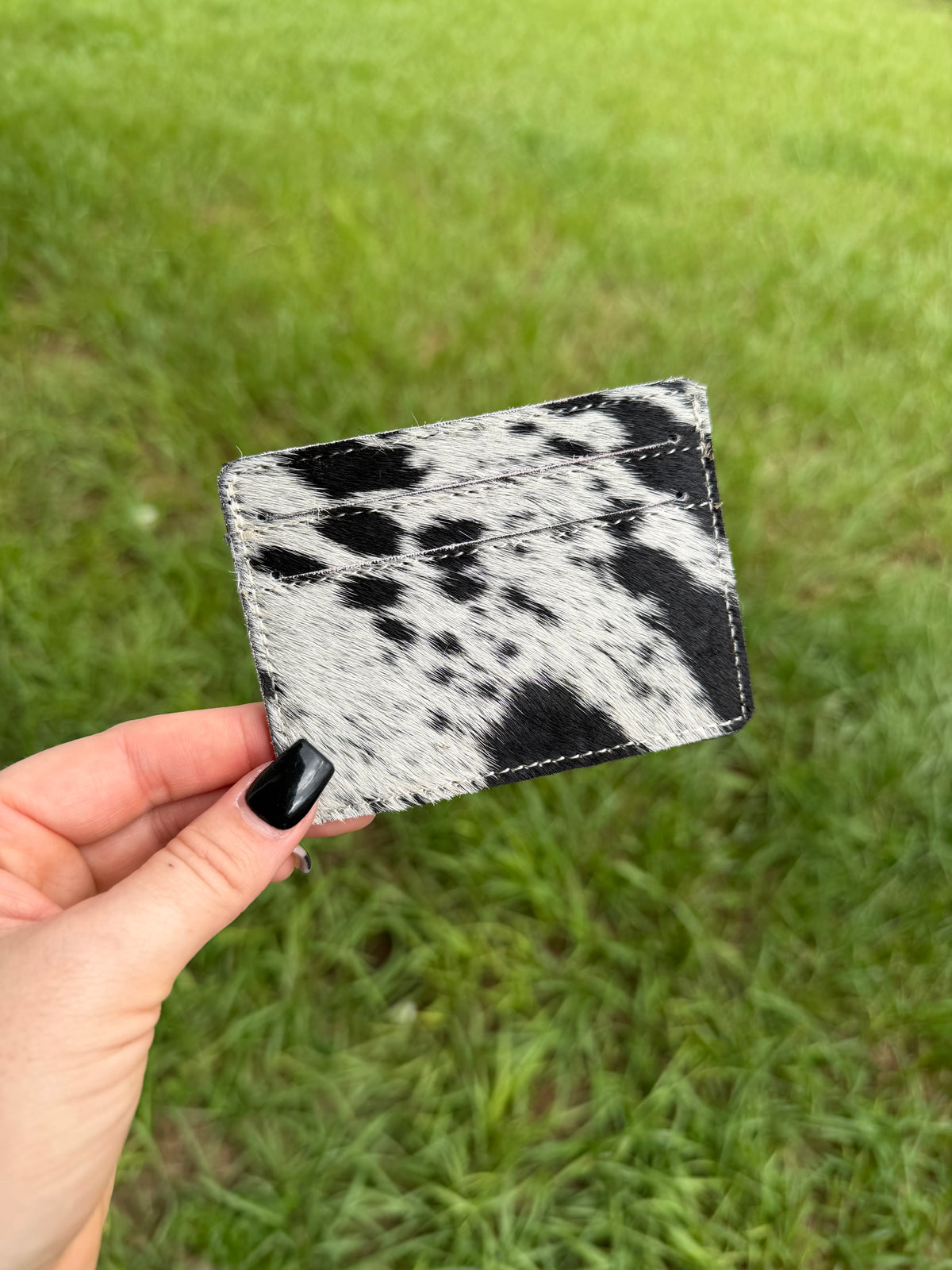 The Stockyard Cowhide Cardholder