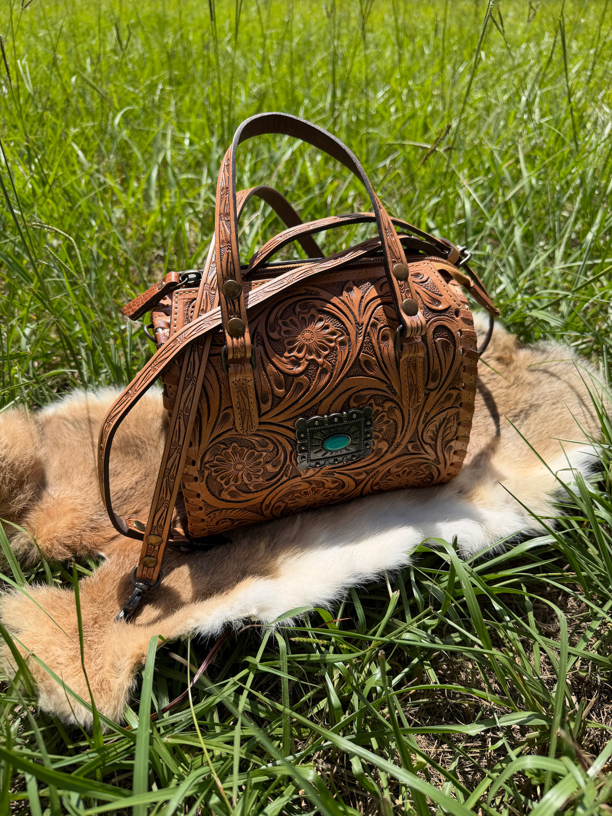 The Sedona Tooled Small Speedy
