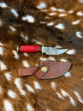 The Copperhead Knife & Leather Sheath