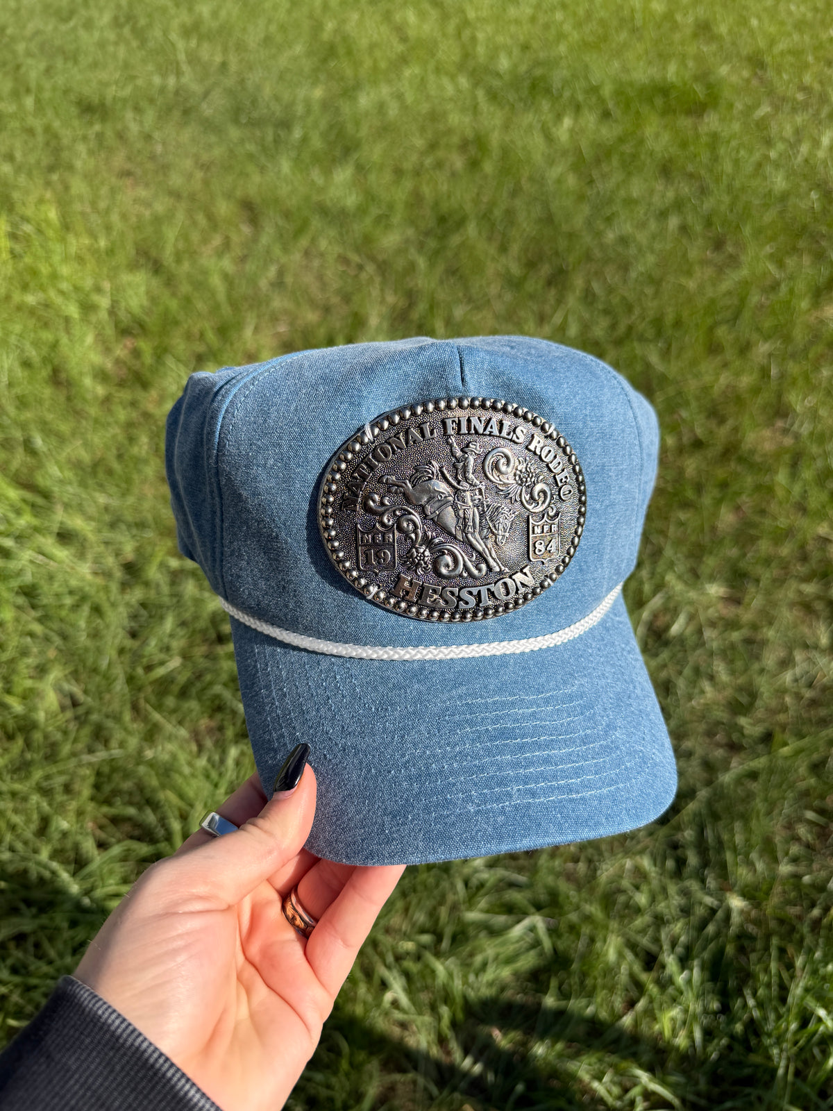 Vintage 1984 NFR Buckle Hat