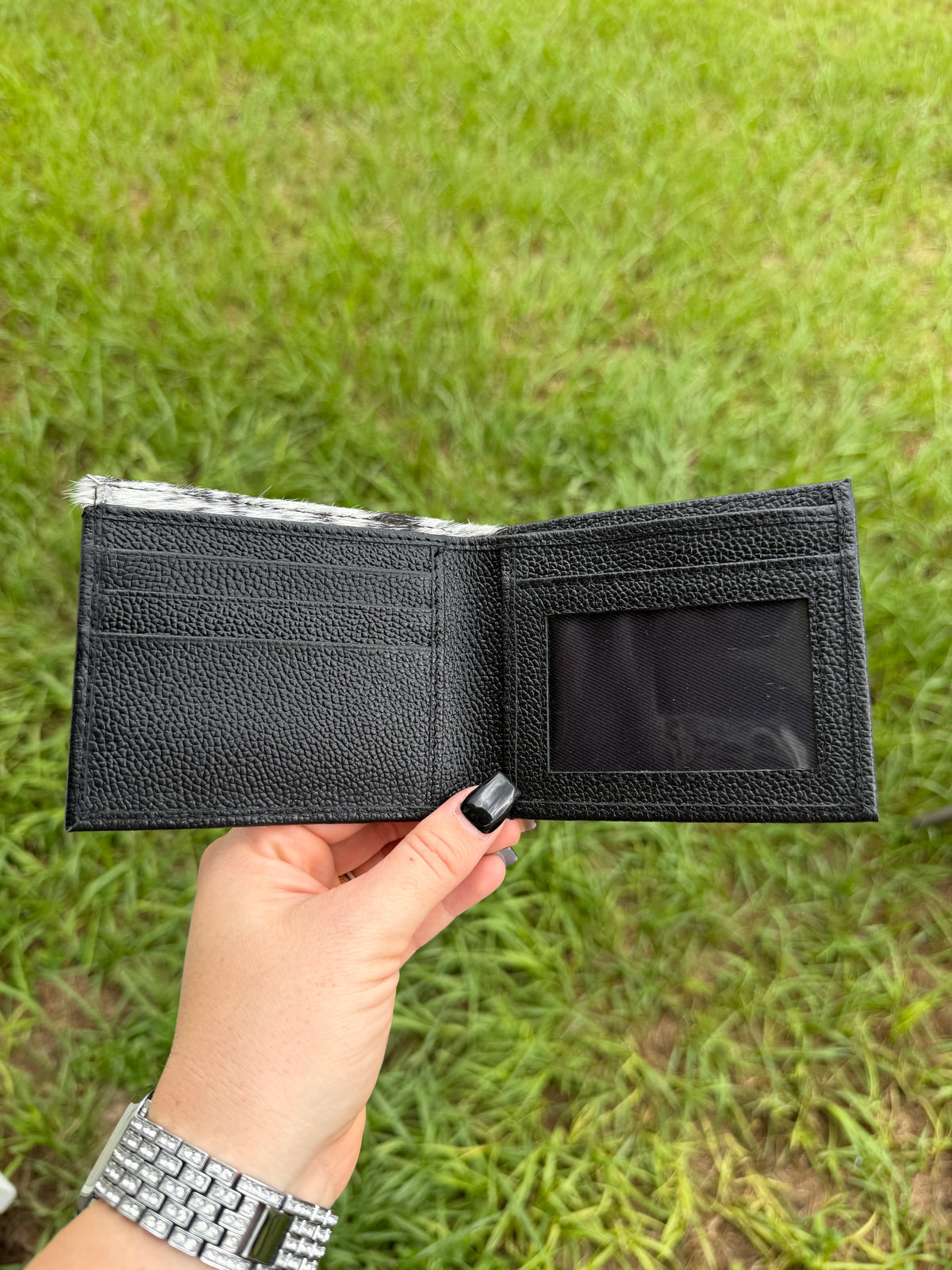 The Maverick Cowhide Bi-Fold Tooled Leather Wallet