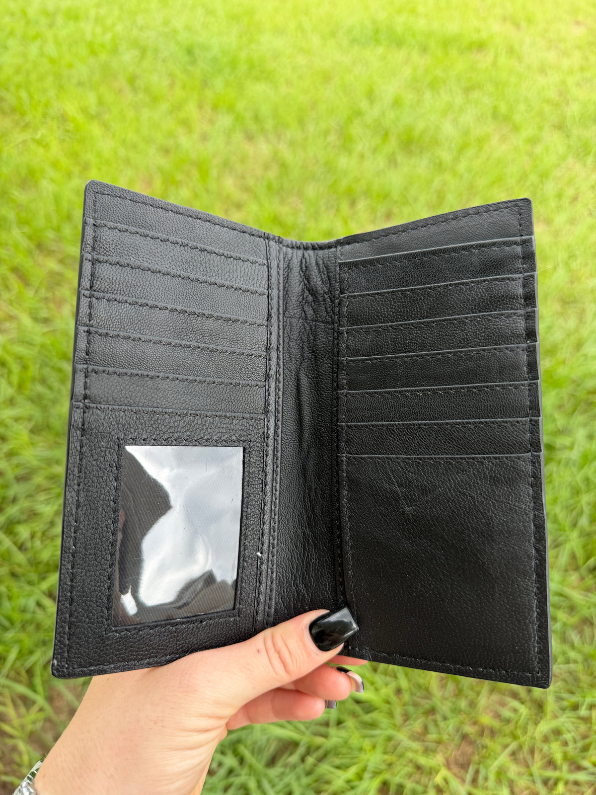 The Silver River Tooled Leather Wallet