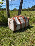 Cowhide Duffel Bag - Brown (Large)