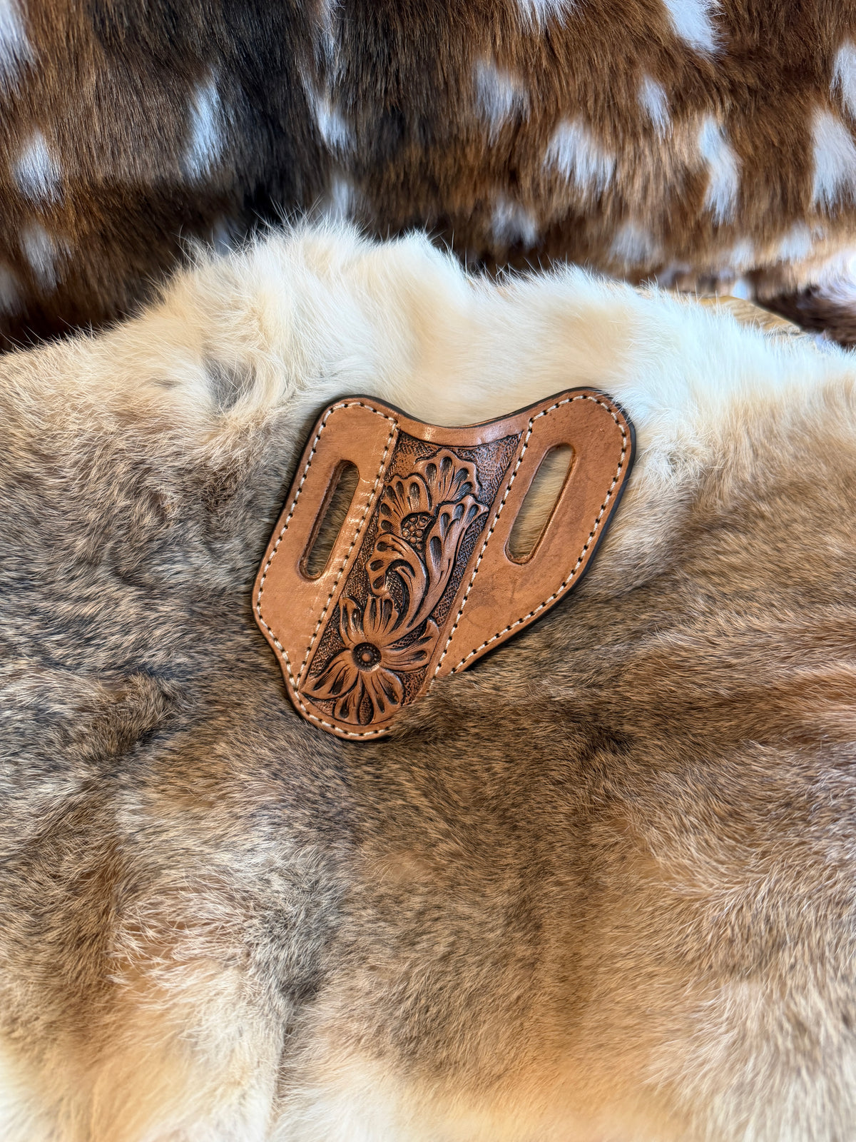 The Grand Pecos Blossom Knife Sheath