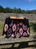 Red Aztec Shorts