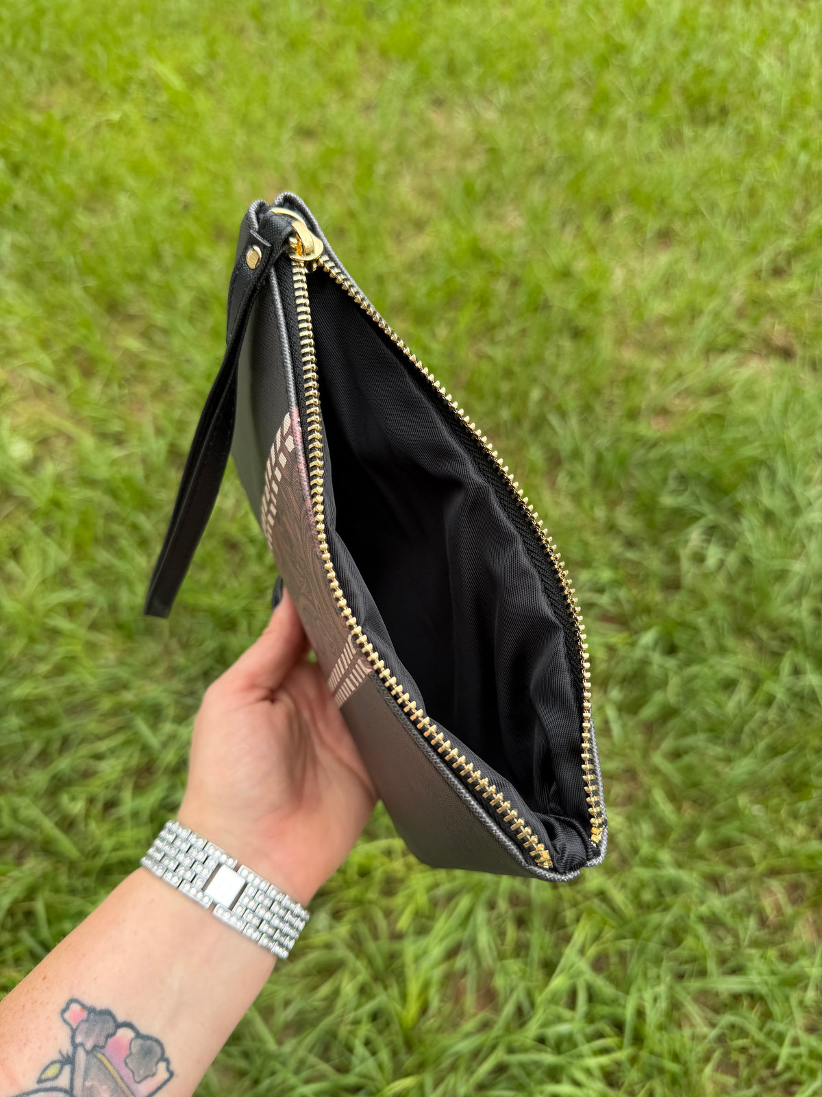 Tooled Cosmetic Pouch