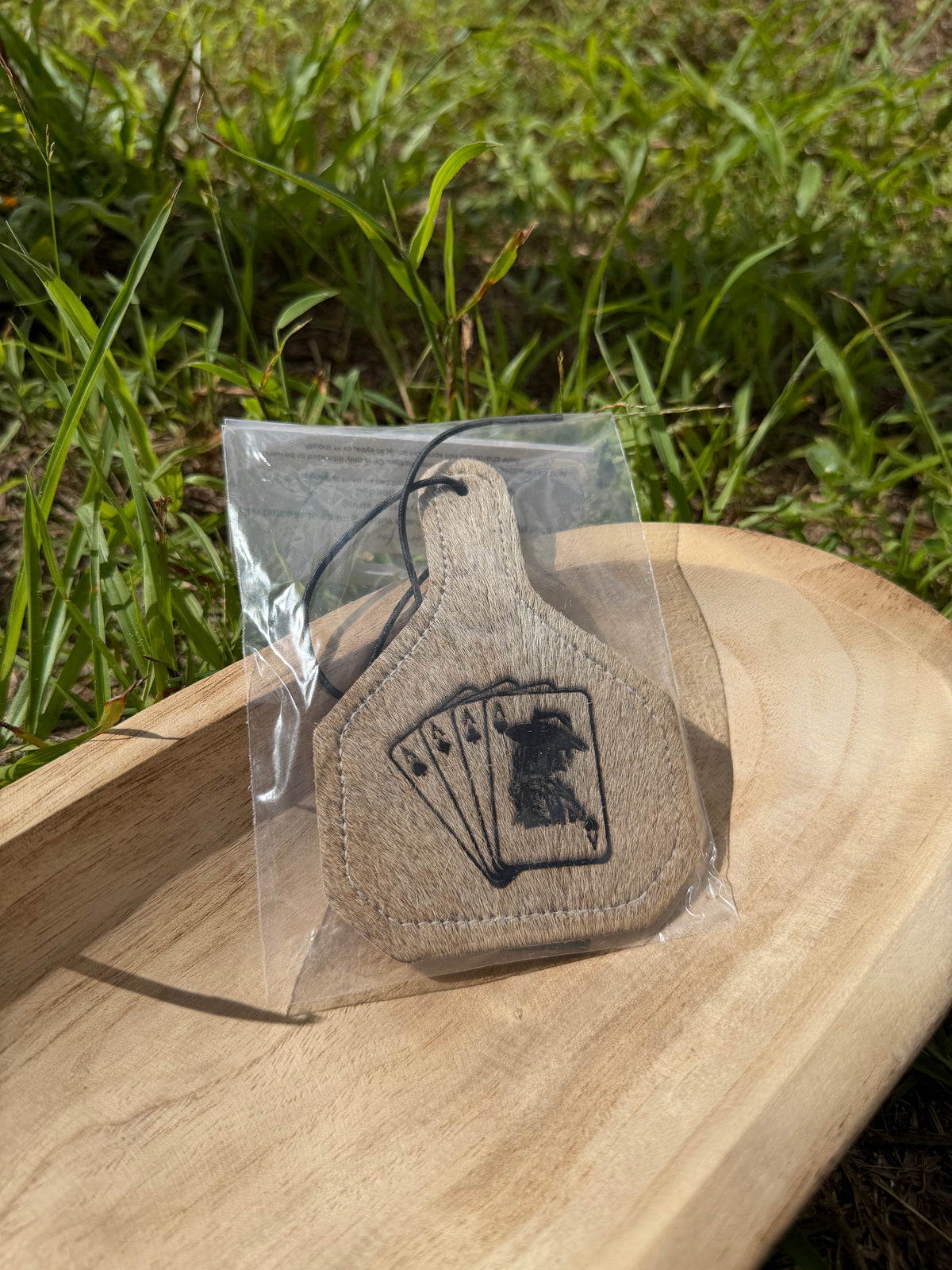 Cowhide Car Air Freshener