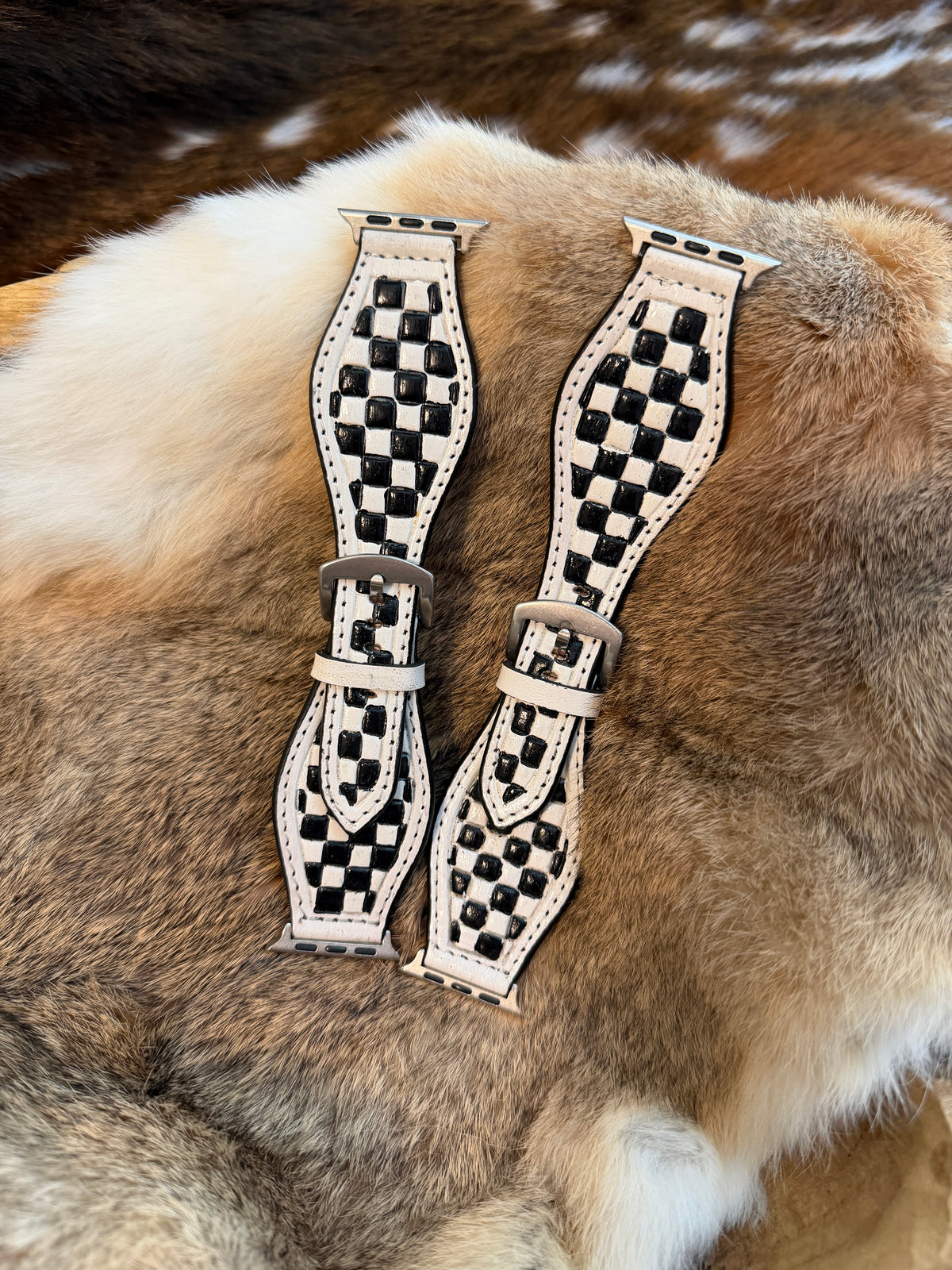 The Checkered Watch Band